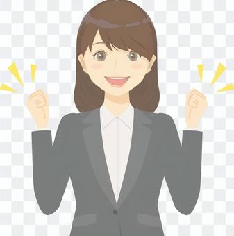 Women in business suits to work hard Women in business suits to work hard