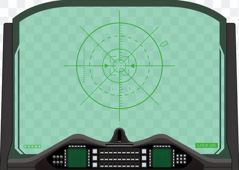 Fighter aiming transparency frame Fighter aiming transparency frame