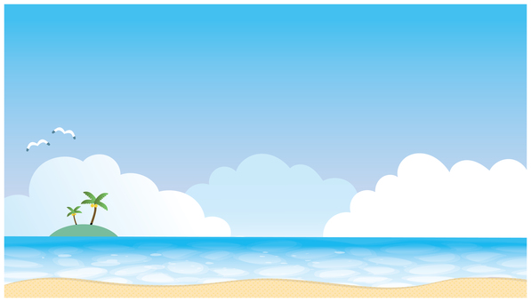 Tropical sea background Tropical sea background