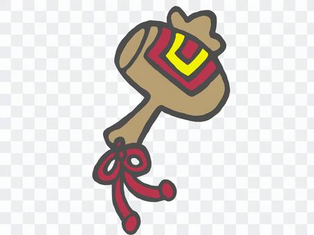 縁起物(打ち出の小槌) 縁起物(打ち出の小槌)
