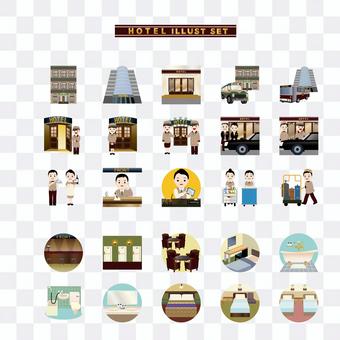 Hotel Illustration Hotel Illustration