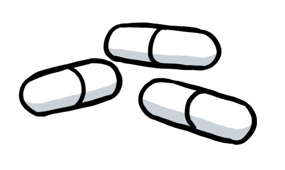 White capsule White capsule