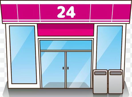 Convenience store building Convenience store building
