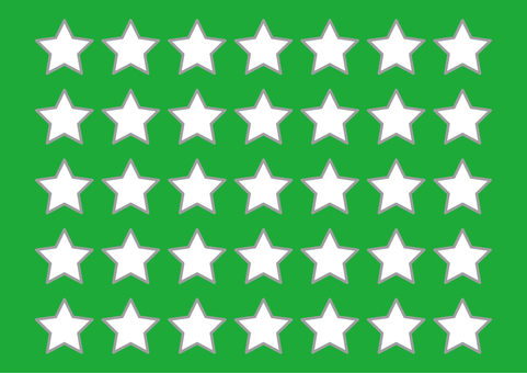5 illustrations (squares, stars, green) 5 illustrations (squares, stars, green)