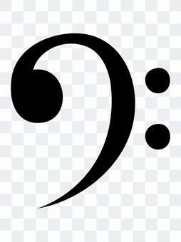 音楽記号_ヘ音記号 音楽記号_ヘ音記号