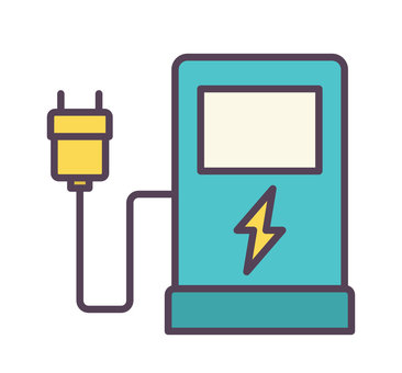 Electric car charging station Electric car charging station