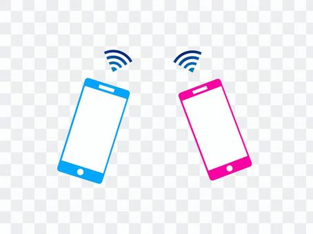 Smartphone communication Smartphone communication