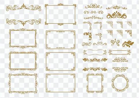 Elegant frame set 6 Elegant frame set 6