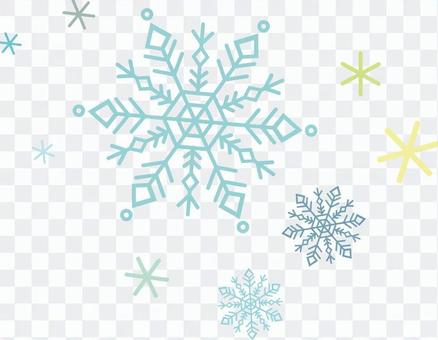 Snow Crystal Triangle Snow Crystal Triangle