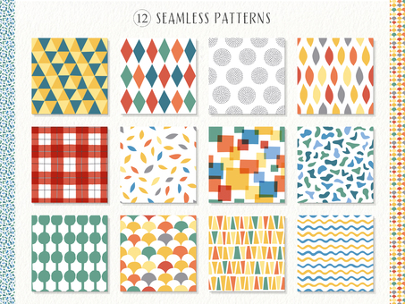 Pop geometric pattern background Pop geometric pattern background