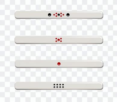 Point bar of mah-jong Point bar of mah-jong