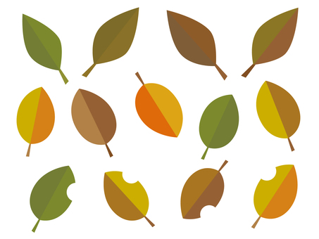 Autumn leaf illustration 02 Autumn leaf illustration 02