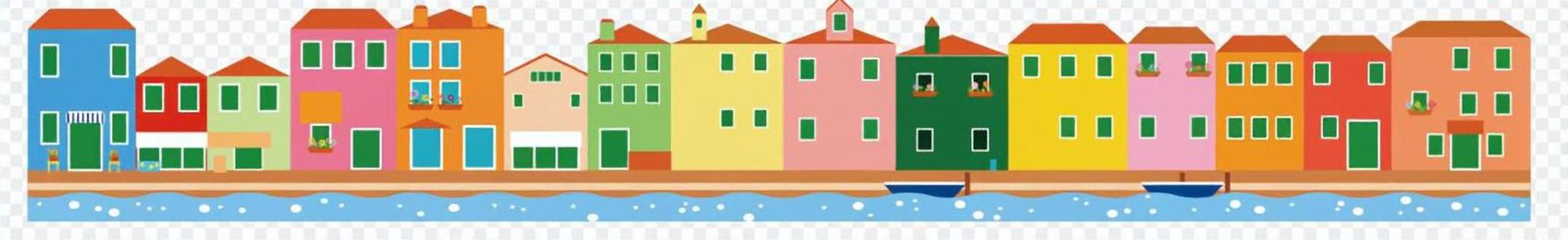 The streets of Burano The streets of Burano