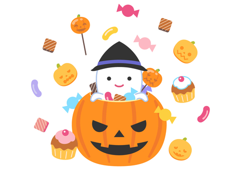 A ghost buried in sweets A ghost buried in sweets
