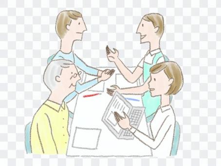 Conference at a long-term care facility Conference at a long-term care facility