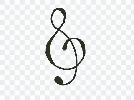 Treble clef Treble clef