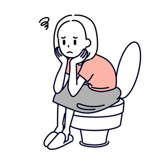 A woman moody in the bathroom A woman moody in the bathroom
