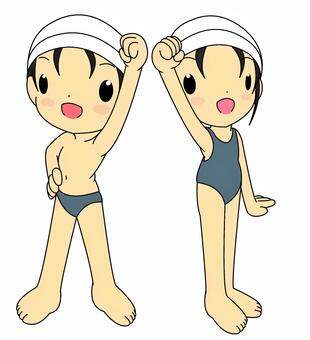 Swimming gender Swimming gender