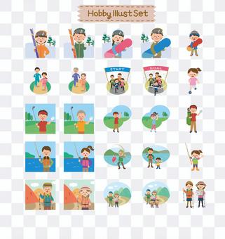 Hobby illustration Hobby illustration