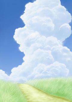 Summer vacation background Summer vacation background