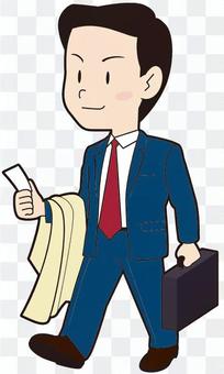 Business trip businessman Business trip businessman