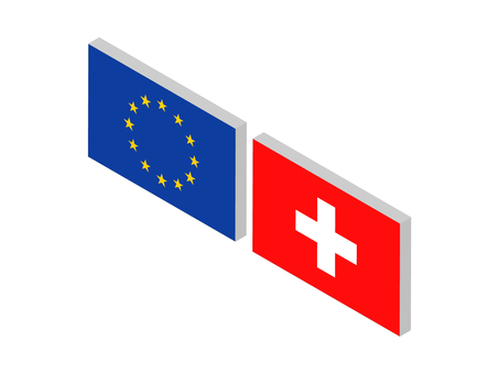 Currency pair (EURCHF: isometric) Currency pair (EURCHF: isometric)