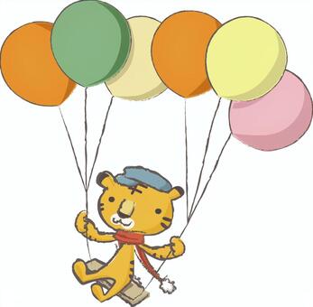 Balloon Tiger Balloon Tiger