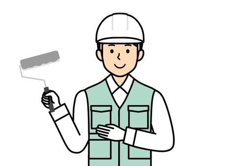 Waterproofing work Painter Painter Roller Male Waterproofing work Painter Painter Roller Male