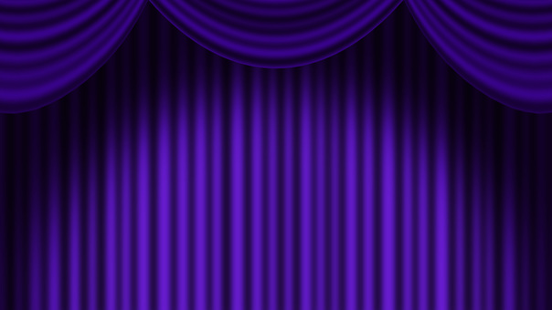 Full HD purple stage curtain background Full HD purple stage curtain background