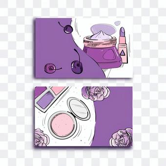 Cosmetic card Cosmetic card