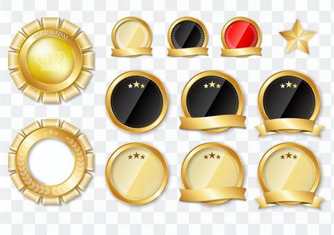 Medal set A white Medal set A white