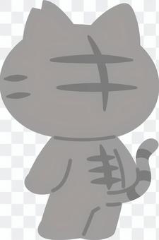 Backward facing Sakura cat Backward facing Sakura cat