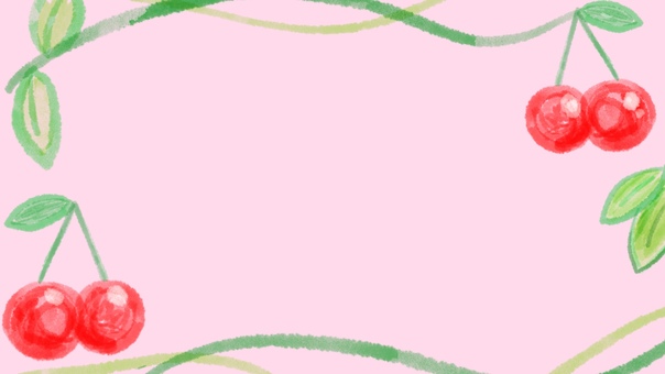 Background cherry frame pink Background cherry frame pink