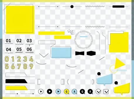 Impressive layout idea set Impressive layout idea set