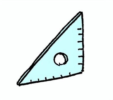 Triangular ruler 1 Triangular ruler 1