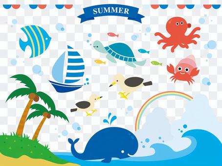 Sea illustration collection (8) Sea illustration collection (8)