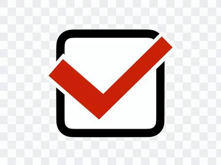 Check check box Red dot Check check box Red dot