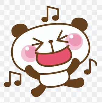 I'm happy with the panda I'm happy with the panda