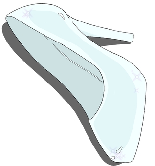 Fallen glass shoes Fallen glass shoes