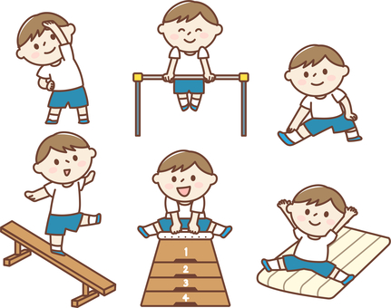 Gymnastics classroom men Gymnastics classroom men