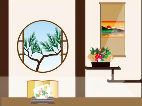Japanese New Year's Room Japanese New Year's Room