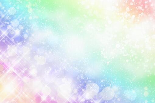 Glittering rainbow background Glittering rainbow background