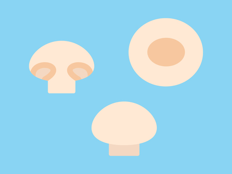 Simple and cute mushrooms Simple and cute mushrooms