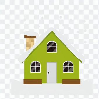 Triangular roof house Triangular roof house