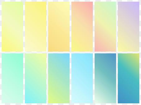 Gradient 3 / swatch / background summer color Gradient 3 / swatch / background summer color