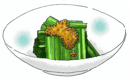 Sesame starch of Komatsuna Sesame starch of Komatsuna