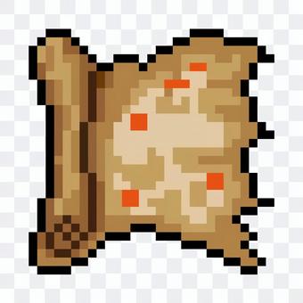 Pixel art material / scroll Pixel art material / scroll