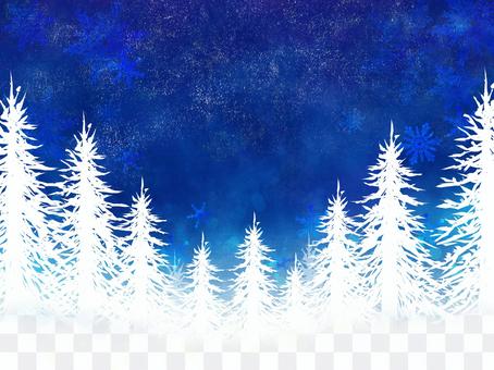 Winter night sky Winter night sky