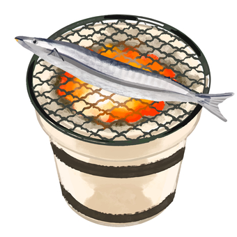 Autumn taste saury Autumn taste saury