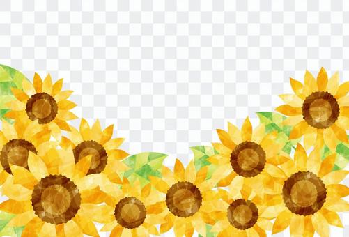Flower frame / Sunflower Flower frame / Sunflower